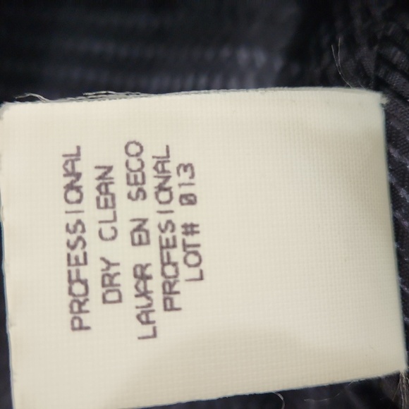 Vintage Lorovi Petites Black Wool Coat,Velvet Collar Women's 6 - Picture 9 of 9